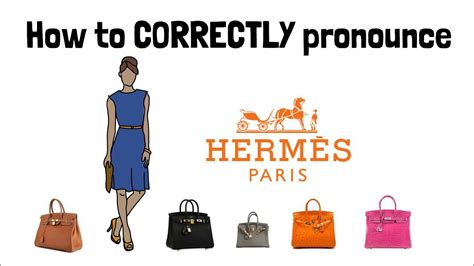 hermes clothing pronunciation|how to pronounce Hermes designer.